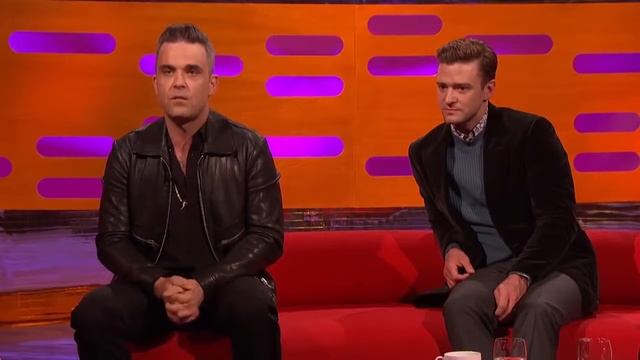 Утренний стояк Robbie Williams