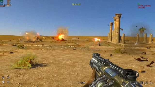 Serious Sam Fusion BFE, выживание на карте Пустыня от Hyper_Vlados789