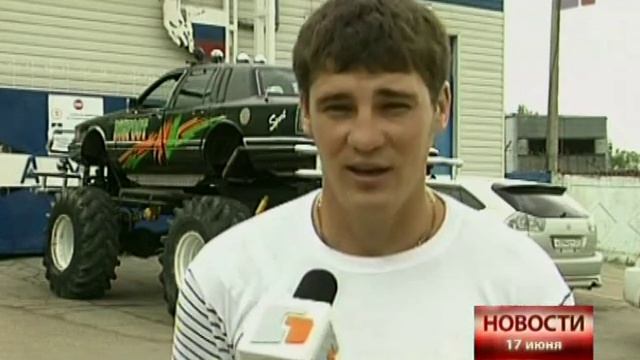 Первое краевое.Новости.Шоу каскадеров