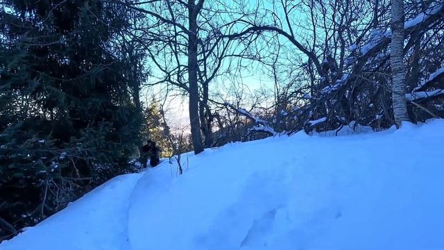 Гора Енбек. 25.01.25. (часть первая)