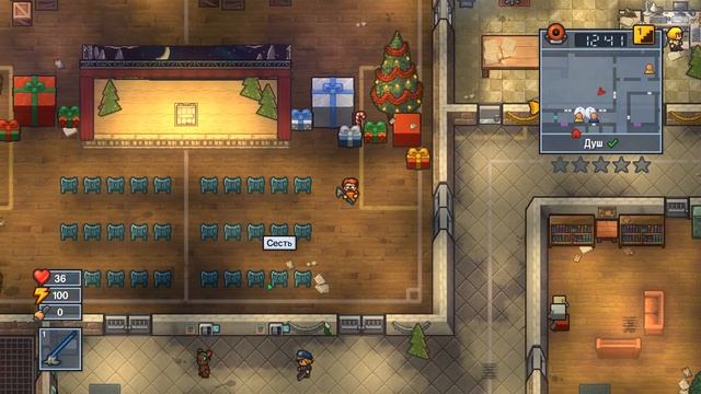 На Шаттле в Новый год ((( ^_^ )))  $  The Escapists 2  $  №35