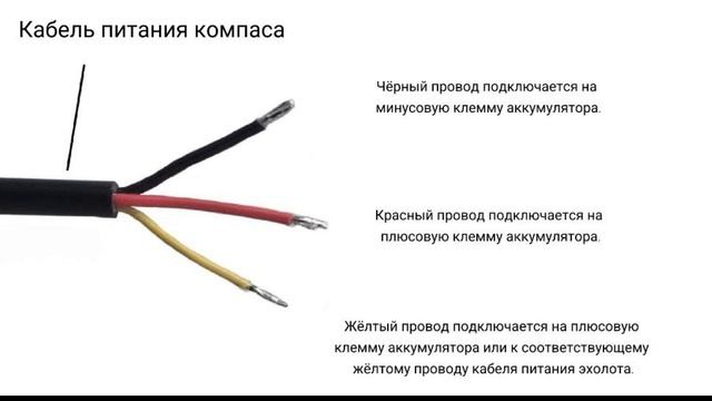 PointLite 360 подключение питания компаса