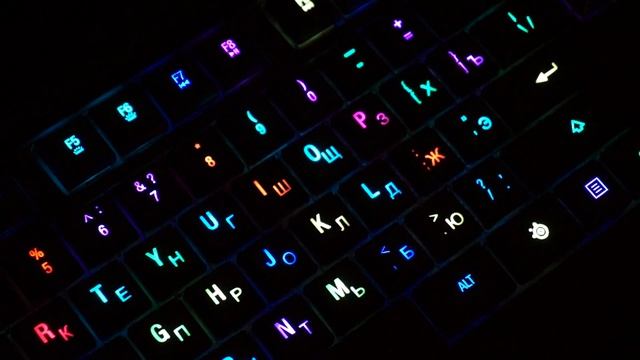 SteelSeries Apex M800 (подсветка #9)