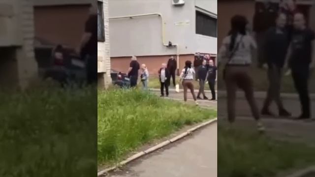 Массовый конфликт ТЦКшников с неблагодарным населением в Черкассах