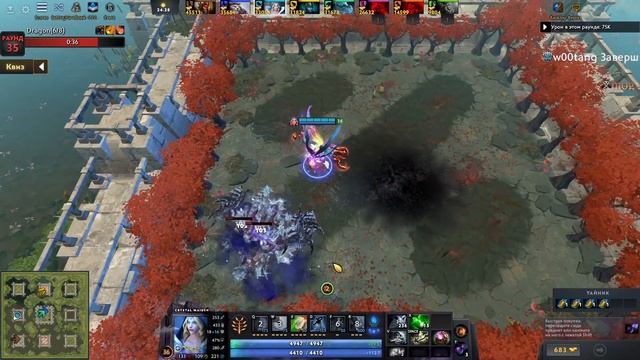 Первый раз на CM | Crystal Maiden Custom Hero Chaos
