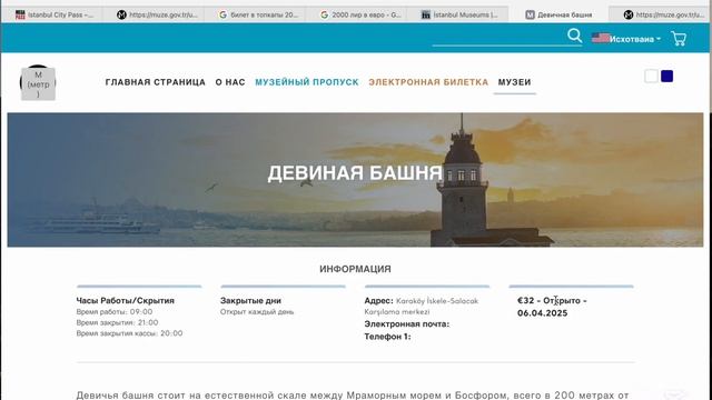 ВЫГОДНО или НЕТ - Музейная карта Стамбула - ПОЛЕЗНАЯ ИН