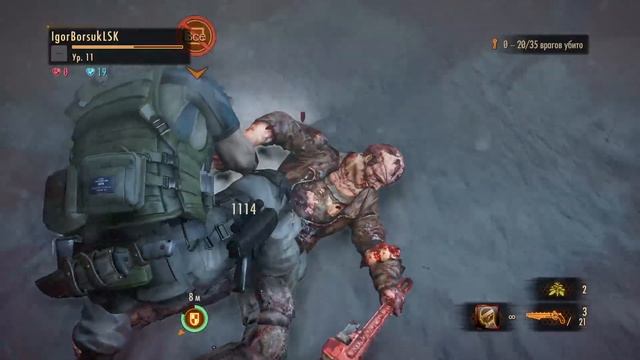 Cтрим с микрофоном. Resident Evil Revelation 2 режим Рейд. Качаем Криса для доступа к РПГ