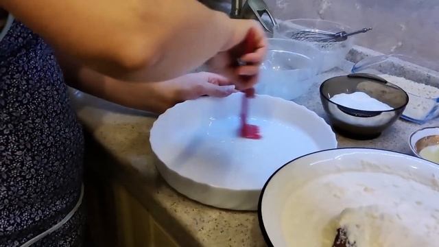 Вкусная творожная запеканка без муки.