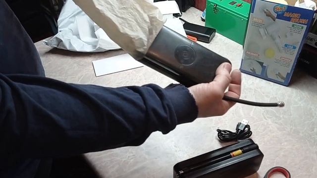Портативный компрессор аккумуляторный. Обзор