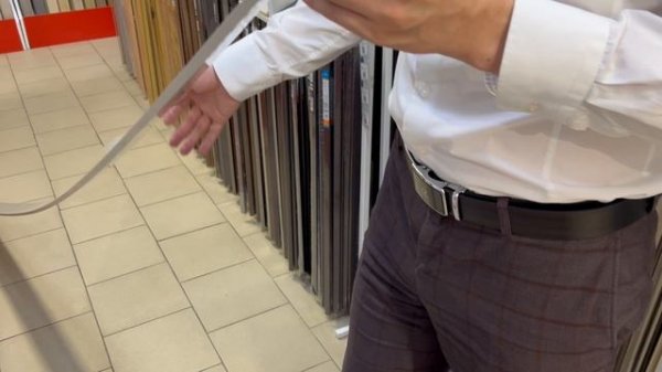 Плинтус алюминиевый Волшебная палочка 100 мм 3,0 м Серебро матовое