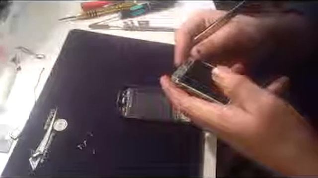 Nokia 202 замена динамика.