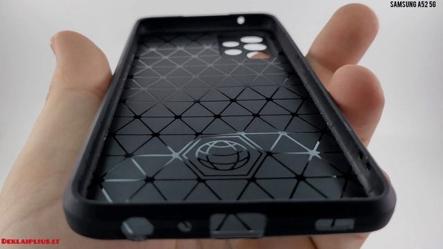 Carbon Samsung A52 5G Dėklas-case-чехол
