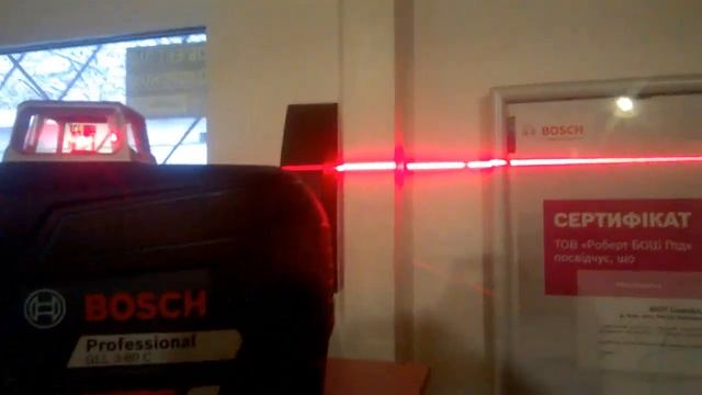 Типові перевірки нівелірів Bosch GLL 3-80, GLL 3-80 C, GLL 3-80 CG - на ?