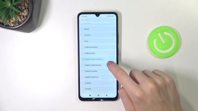 POCO C75  Как изменить язык системы на POCO C75 - Другой язык у