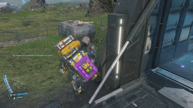 DEATH STRANDING сверхнаглежь мул возле убежища