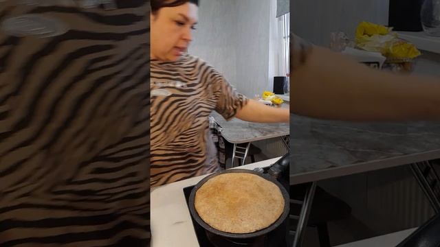 20.03 ФАСОЛЕВЫЙ БЛИН С РЫБКОЙ #готовимвместе