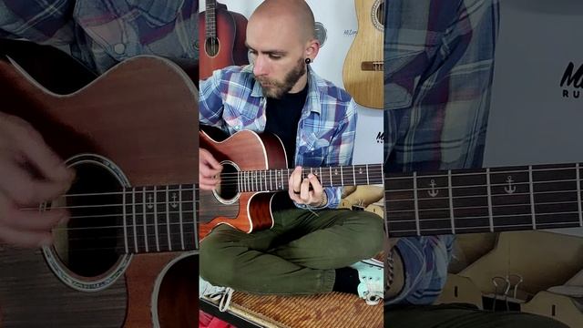 Customshop-гитара, необычайной красоты, на днях, покинула стены нашей фабрики #milenamusic