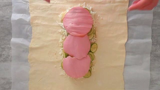 Обалденный ШТРУДЕЛЬ С КАБАЧКАМИ И СЫРОМ !