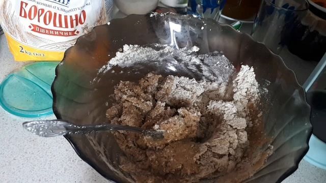 Постное овсяное печенье без муки.