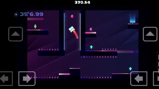 проходим изи демон в режиме платформера (1 часть)