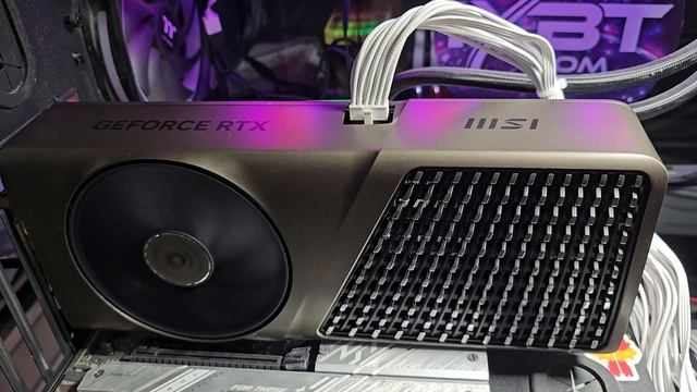 MSI GeForce RTX 4080 Super Expert-Запуск
