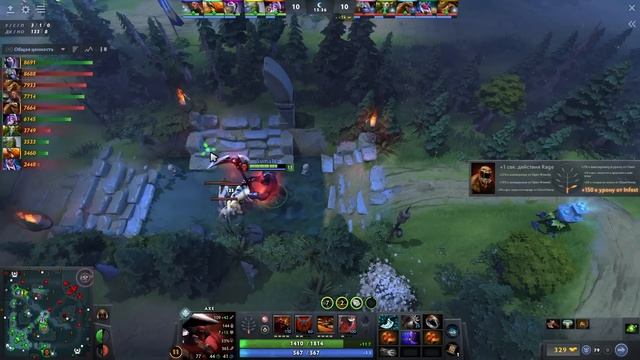 14000 ммр Акс в команде с Джейсоном Стетхемом! - ATF Axe 7.36 DOTA 2