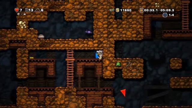 Spelunky #104 | Много здоровья