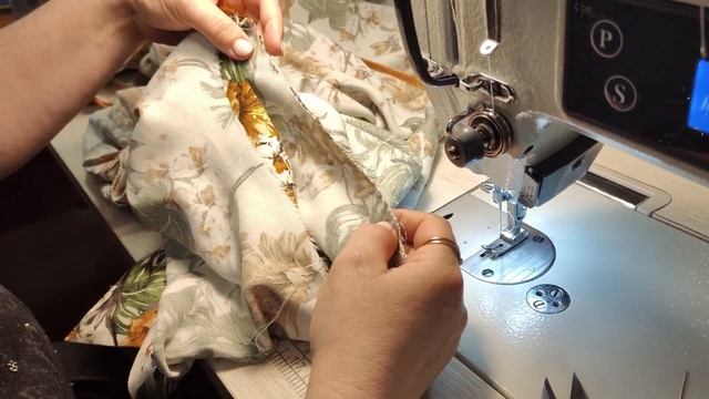 Часть 7. Пошив женского платья с супатной застёжкой. Вт