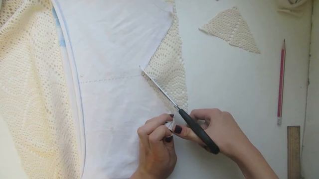 DIY Clothers / Crop-top / ажурный кроп топ