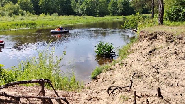 На лодках по реке Неман