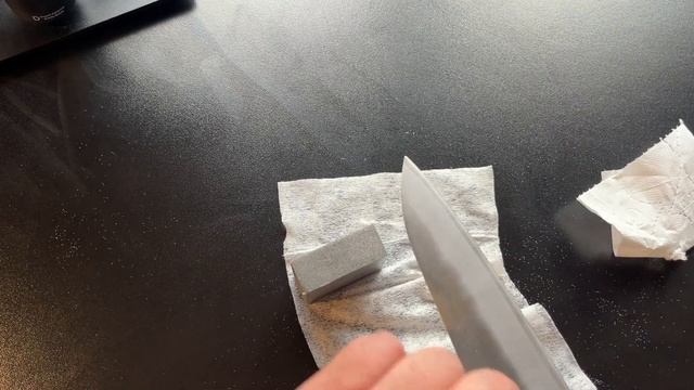 Правка и уход за японским ножом из углеродки, опыт экс?