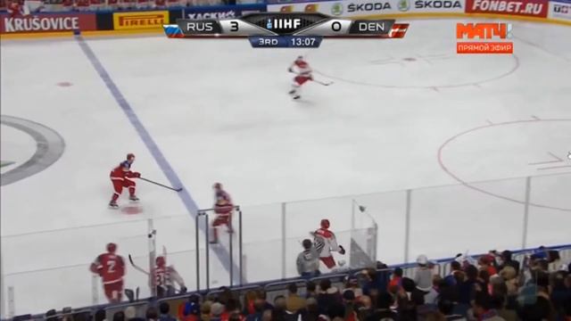 Дания — Россия ( 0 - 3 )  прямая трансляция HD с канала мат?