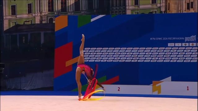 Лала Крамаренко. Игры БРИКС 🤸🏼♀️ 33.800 балл. 🥈 МЕСТ