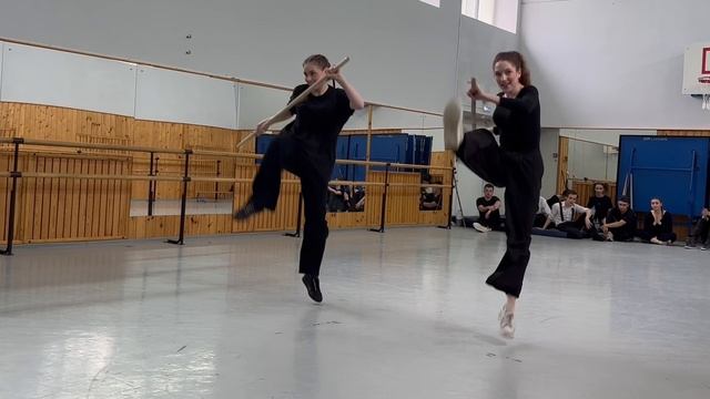 Этюд: «Шоу с шестами»