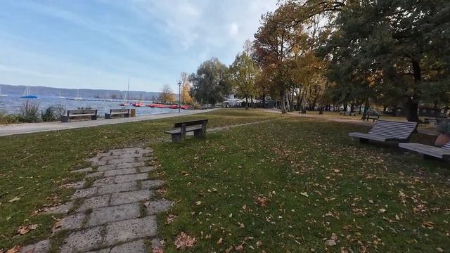 ОТДЫХ В ГЕРМАНИИ - ОЗЕРО АМЭРЗЕЕ -ЯХТЫ - ЛЕБЕДИ