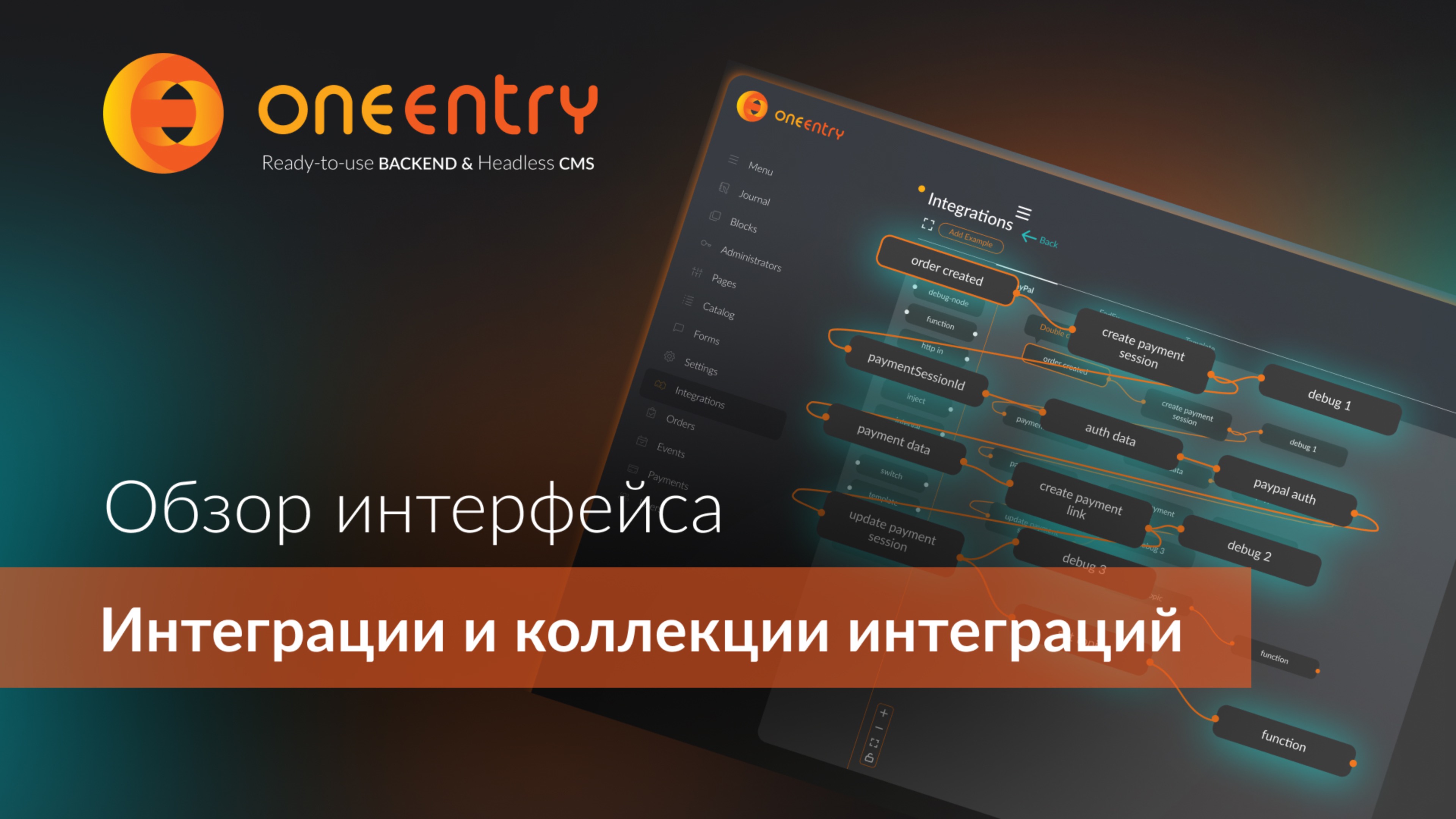 Интеграции в OneEntry: подключение внешних API, автоматизация и масштабируемость