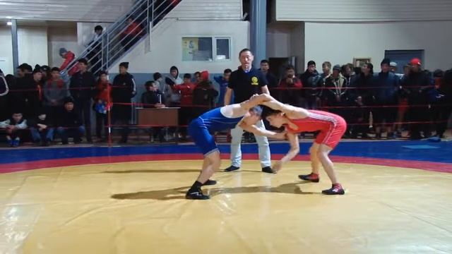 Спорт. Вольная борьба. Турнир Жанаева-2019. День 2 (Мат A Ч?
