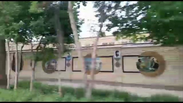 ИРАН. Взгляд из автомобиля. Едем по городу.