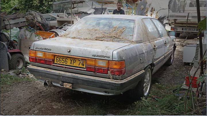 Реставрация Ауди 200 за 40 минут