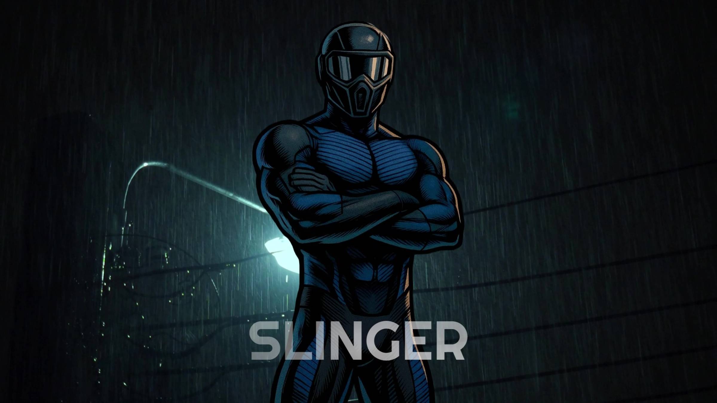 Slinger: Warrior Of Darkness (Cover)