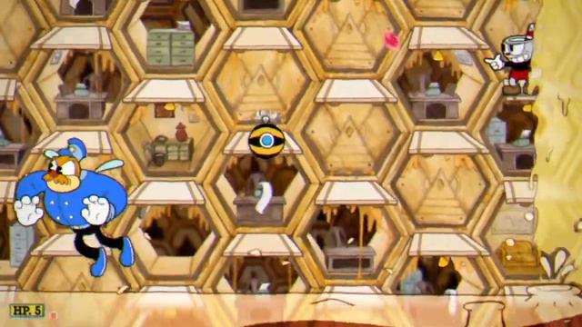 СЛОЖНАЯ ПЧЕЛА!!! CUPHEAD ПРОХОЖДЕНИЕ #6
