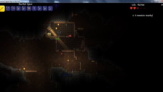 Terraria строим дом 1 серия