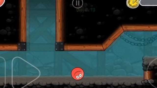 Красный Шар сразился с Боссом на Мрачной фабрике. Red Ball