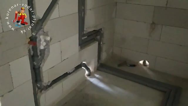 Vnútorná Inštalácia Vody-Malinovo I Indoor Water Installation I Внутренняя водоп