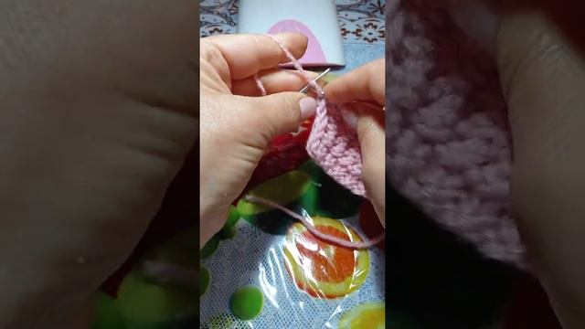 Буклированная резинка спицами