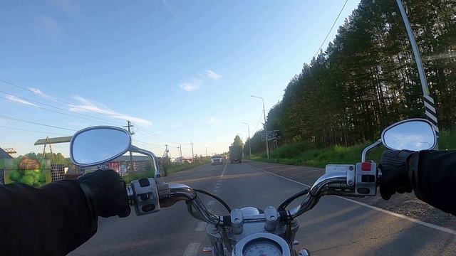Yamaha Drag Star 400. Мини-прохват 29 май 2025