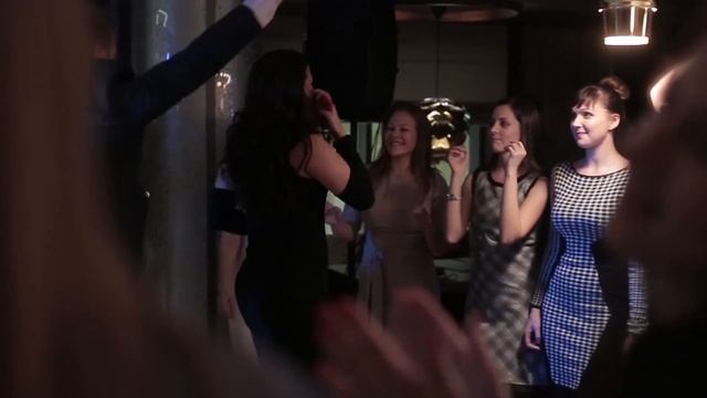 Празднование Нового года в компании 