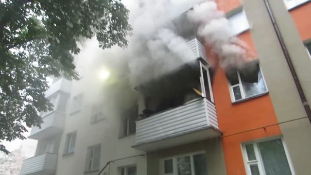 Пожар в квартире по ул. Народной