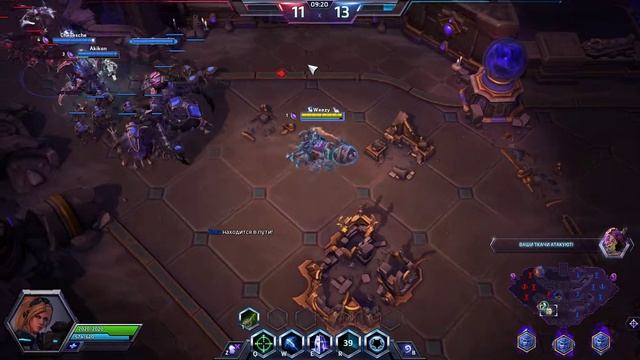 Heroes Of The Storm - Нова (Nova) Gameplay
