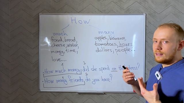 MUCH ИЛИ MANY? Исчисляемые и неисчисляемые существительные в английском языке.